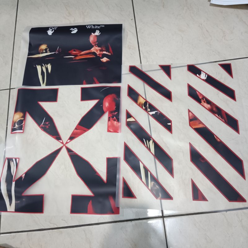 SABLON OFF WHITE CARAVAGGIO PAINTING SABLON DTF