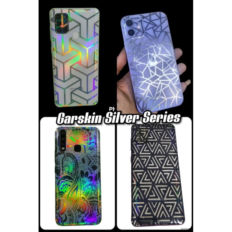 Garskin hp + garskin camera silver series