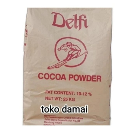 

coklat bubuk delfi 1kg repack / cocoa powder