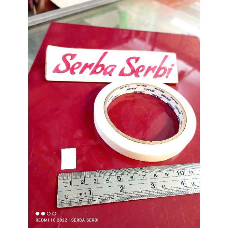 

[/PCS DOUBLE TAPE KERTAS]double tape kertas tipis side