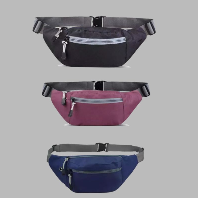 Tas selempang /tas pinggang /waistbag tas pria distro /tas wanita murah