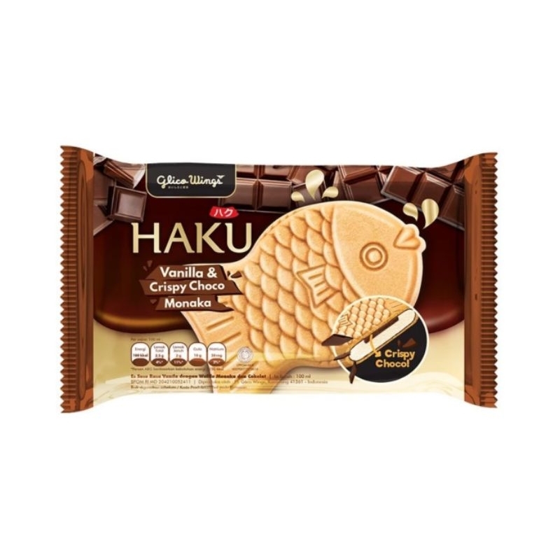 ES KRIM HAKU CRISPY GLICO 100 ML