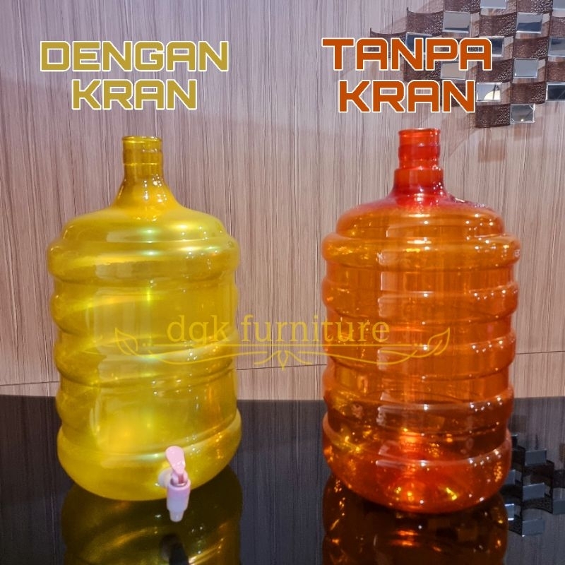 Galon Keran Kran Air Dispenser Air 19 Liter 19 Litre 19L 19 L Plastik Murah