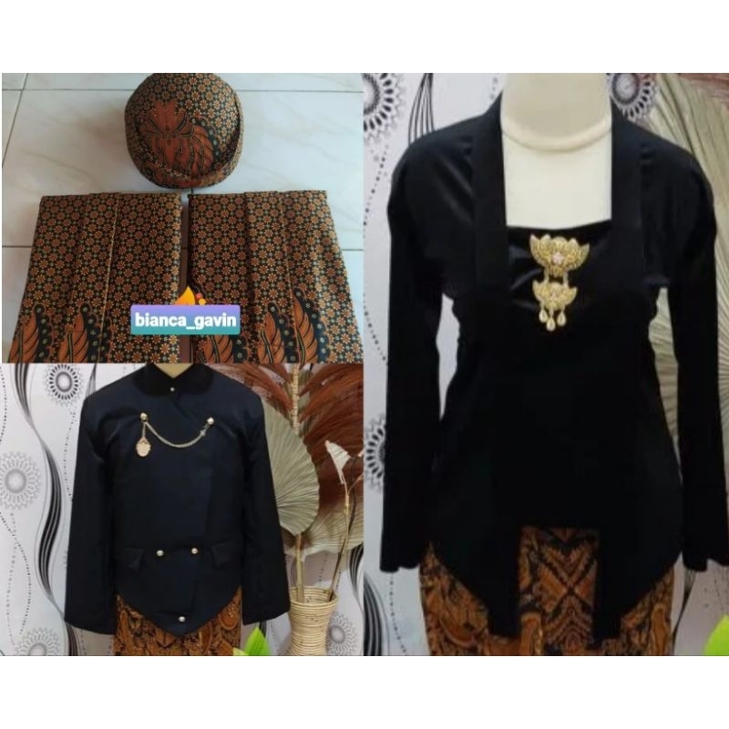 Set Baju Prewedding/ Baju Couple Jawa/ Baju Prewed Adat Jawa