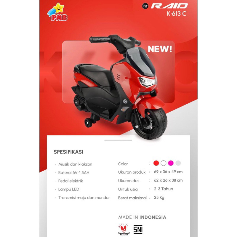 Bisa COD || Motor Aki anak Model NMAX mantap
