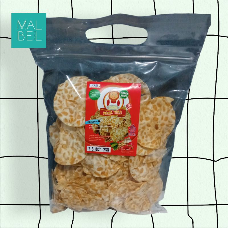 

Keripik Tempe Original - Keripik tempe Mama Tina