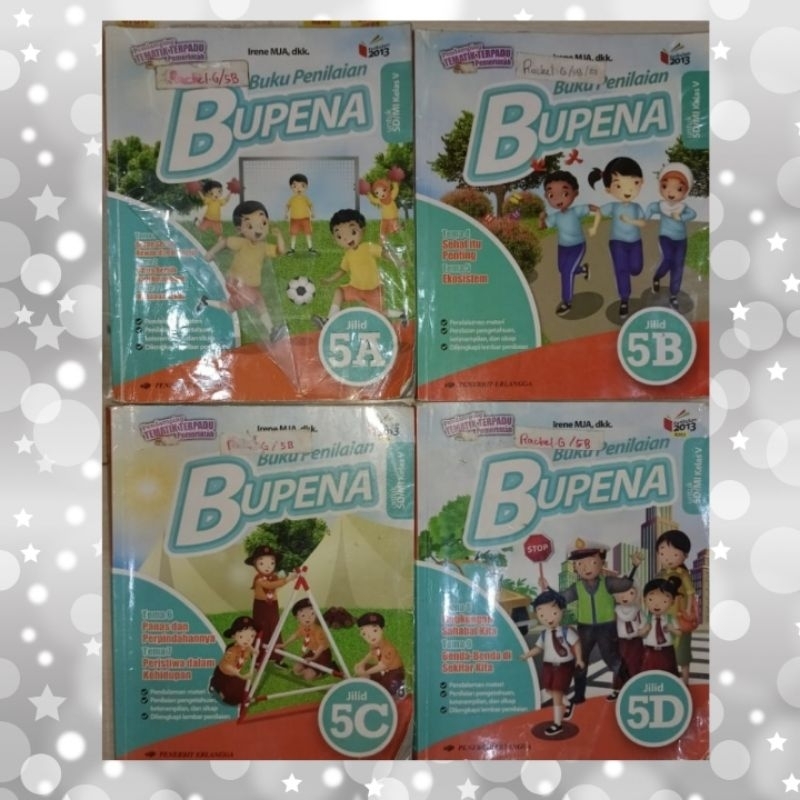 BUKU BEKAS BUPENA KELAS 5 & 6