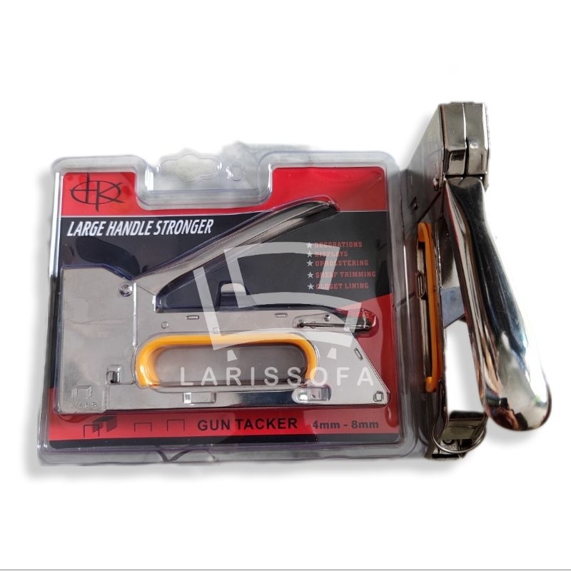 

STAPLES TEMBAK RAPID STAPLER / GAN TEKER GUN TACKER STAPLER TEMBAK / GUNTACKER 4-8mm