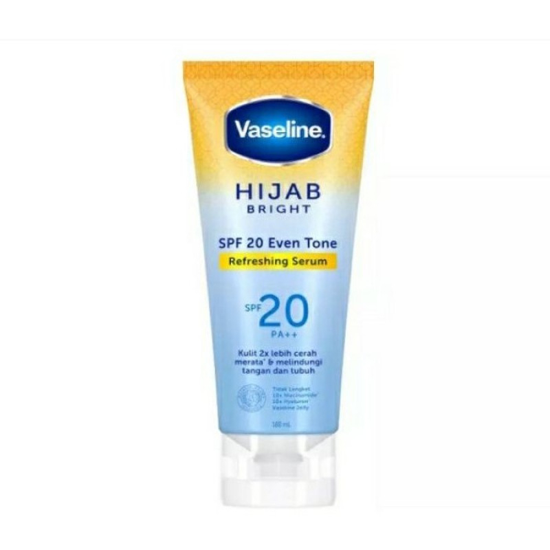 Vaseline Hijab Bright SPF 20 Even Tone Refreshing Serum 180ml