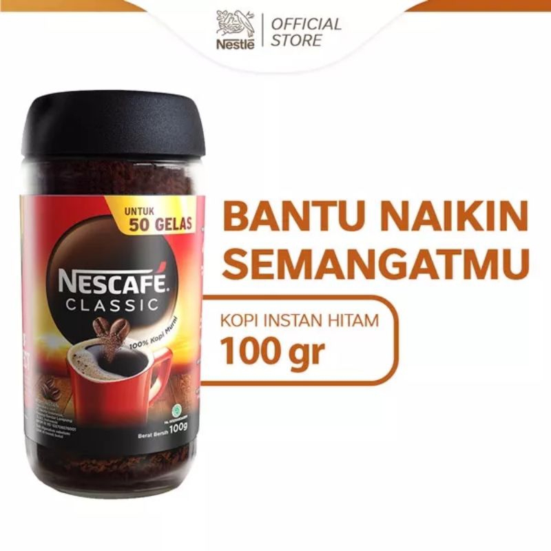 

Nescafe Classic Jar 100gr, 200gr