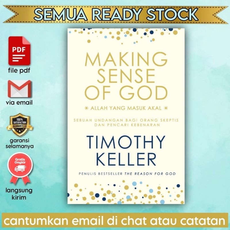 

[Indonesia] Making Sense of God - Timothy Keller