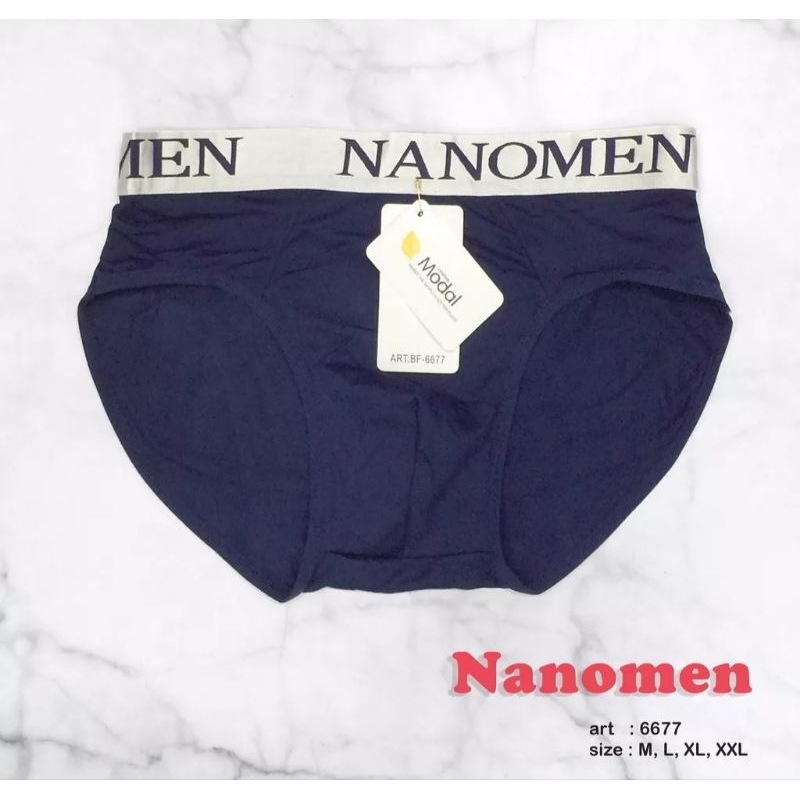 NANOMEN | Celana dalam Pria/Celana Dalam Segi tiga/nano 6677