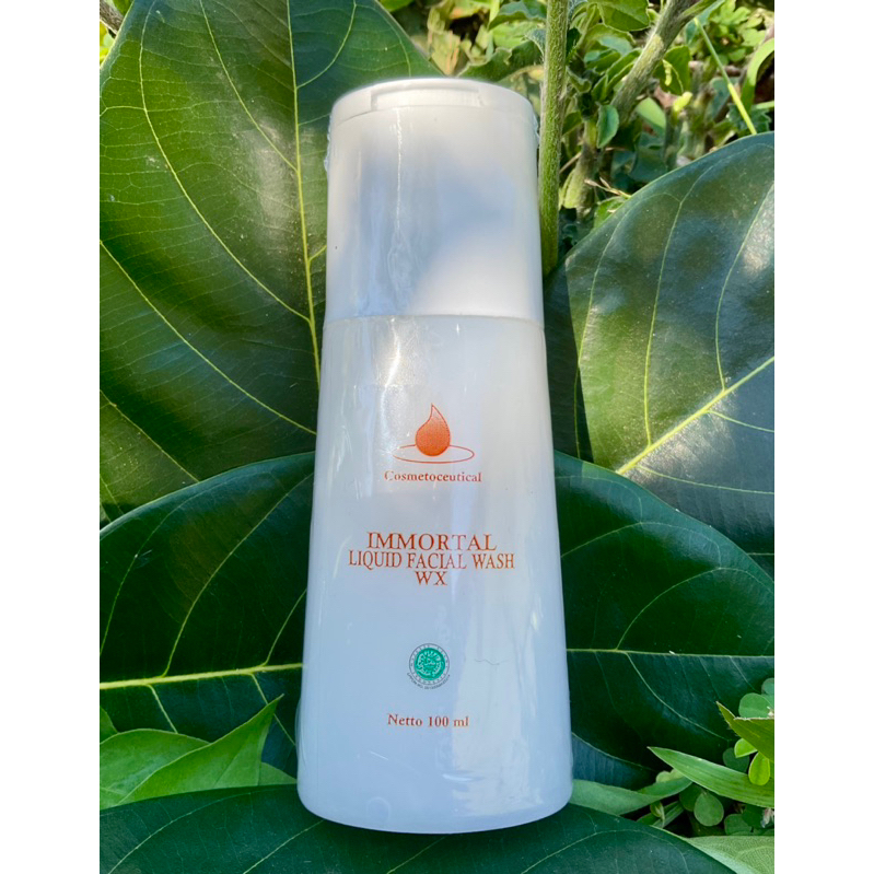 immortal liquid facial wash WX