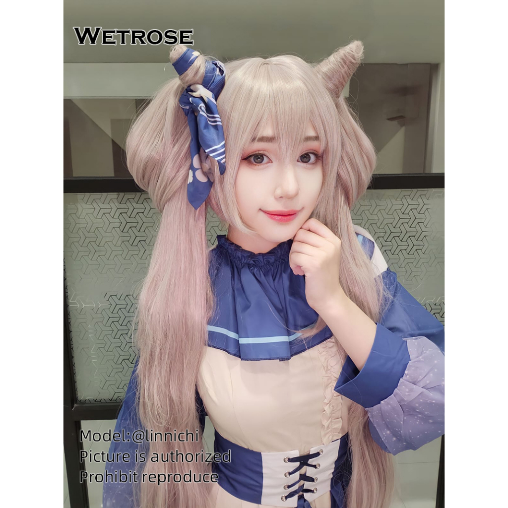 【Wetrose】Vestia Zeta Cosplay Vtube Holiday ID 3rd 1 Anniversary Costume Kostum Dress Set