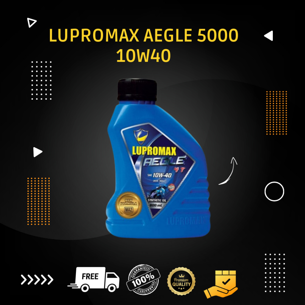 Oli Mesin Mobil LUPROMAX AEGLE 5000 10W 40