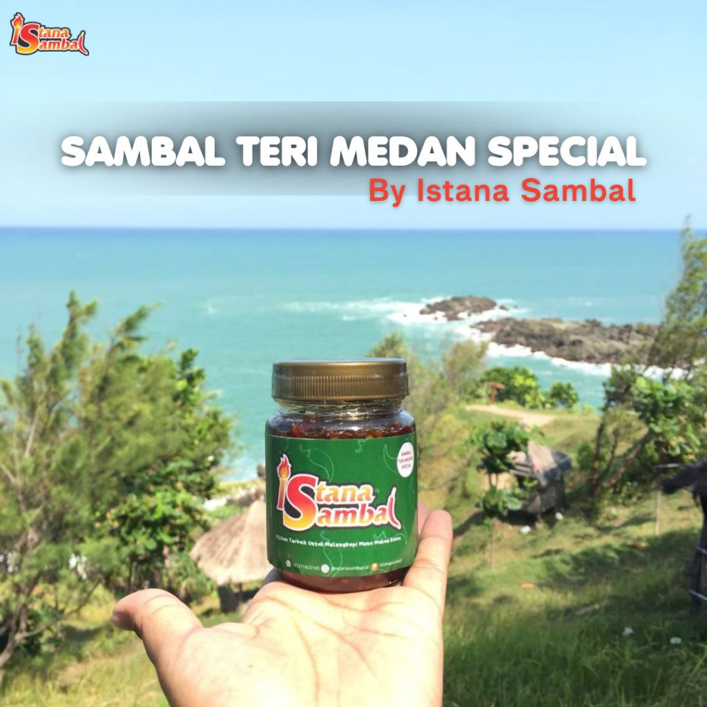 

SAMBAL TERI MEDAN SPECIAL 200 GRAM By Istana Sambal, SAMBAL TERI TERBAIK NO.1