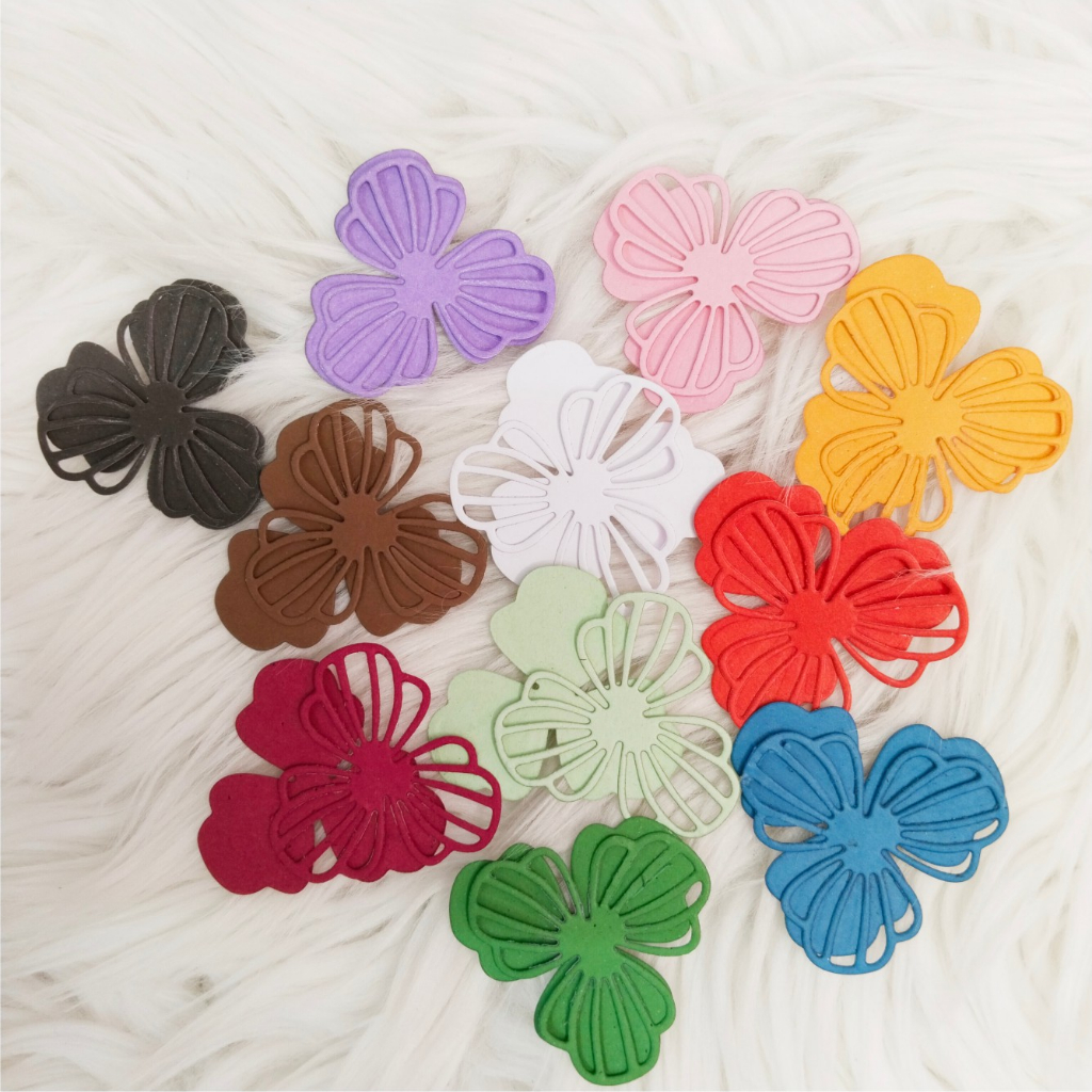 

ZIBA-C011 6pcs Die Cutflower #1 for Scrapbooking / Journaling