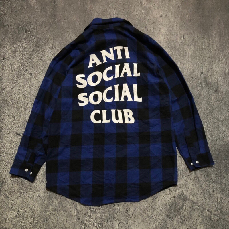 REQUEST Anti social social club flannel & Off white tshirt