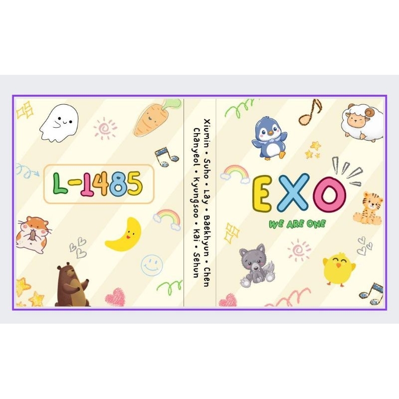 

binder exo tempat photocard