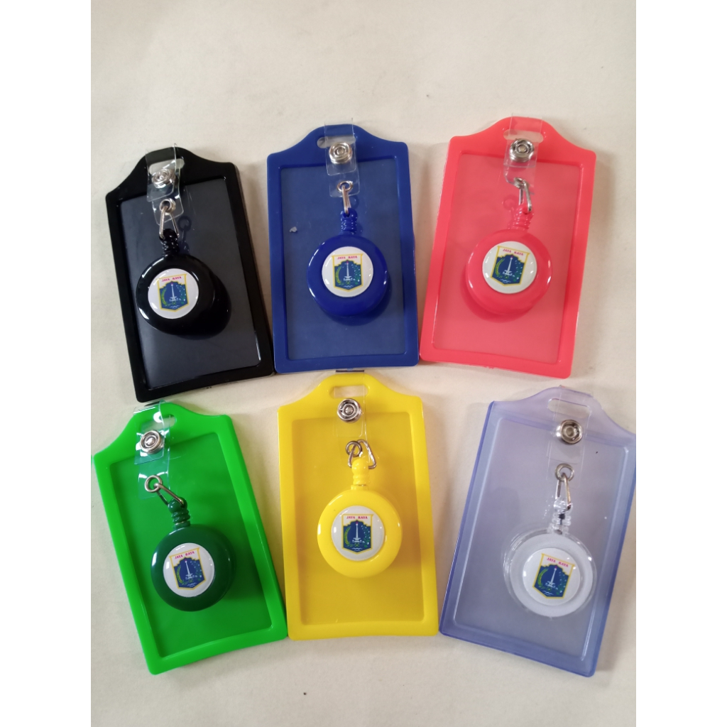 

Card Holder karet 2 sisi Yoyo Tarik Logo DKI