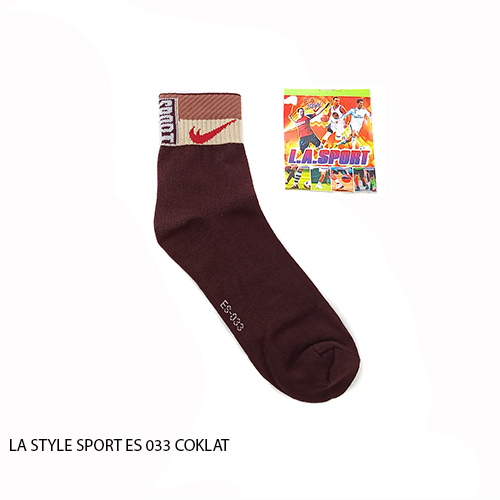 Kaos kaki mata kaki dewasa LA STYLE SPORT ES 033