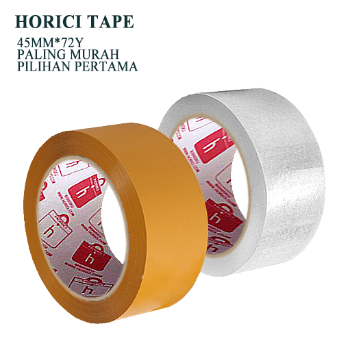 

LAKBAN BENING ISOLASI 45mmx90Y 45mmx50Y LAKBAN BENING DAN COKLAT HORICI TAPE DAN HOKI TAPE