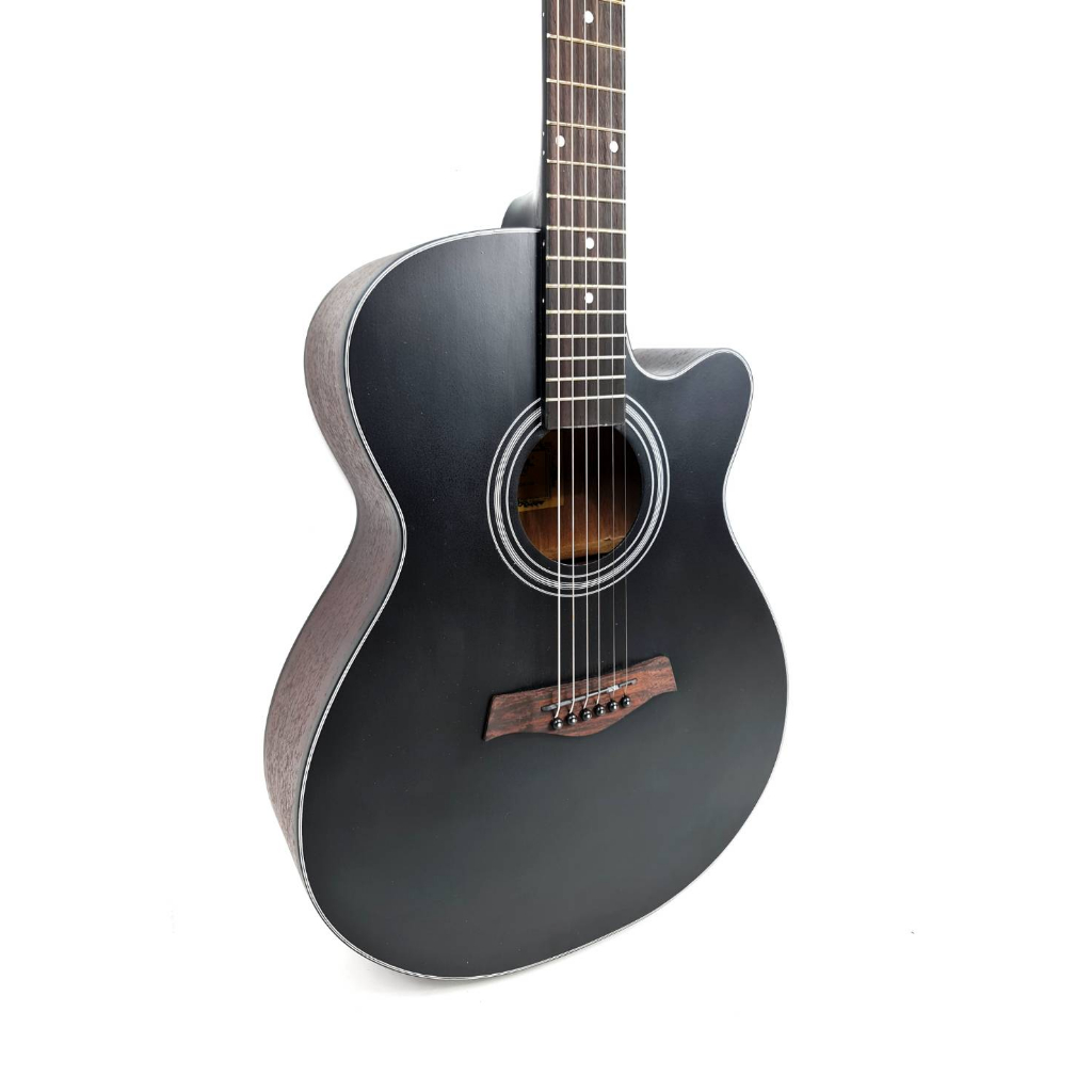 Gitar Akustik Merk Cowboy Original Tipe GWC-245 SKB Trusrod Senar String Jakarta Murah