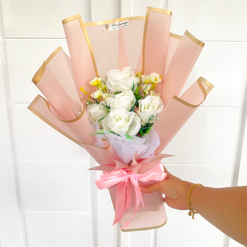 MURAH FREE KARTU UCAPAN Bucket besar/kado wisuda/kado pacar/graduation/gift/hadiah/bucket bunga/kado