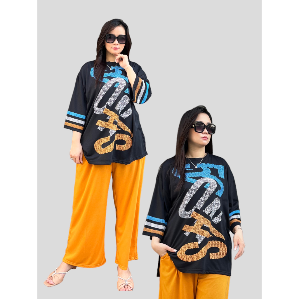 GR Setelan Jumbo Wanita LD135 Oneset Oversize Modern Sr1559