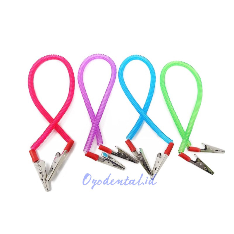 Dental Penjepit polibib / clip poli bib holder