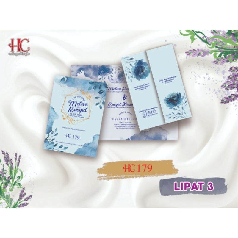 Blangko Undangan HC 179 lipat 3