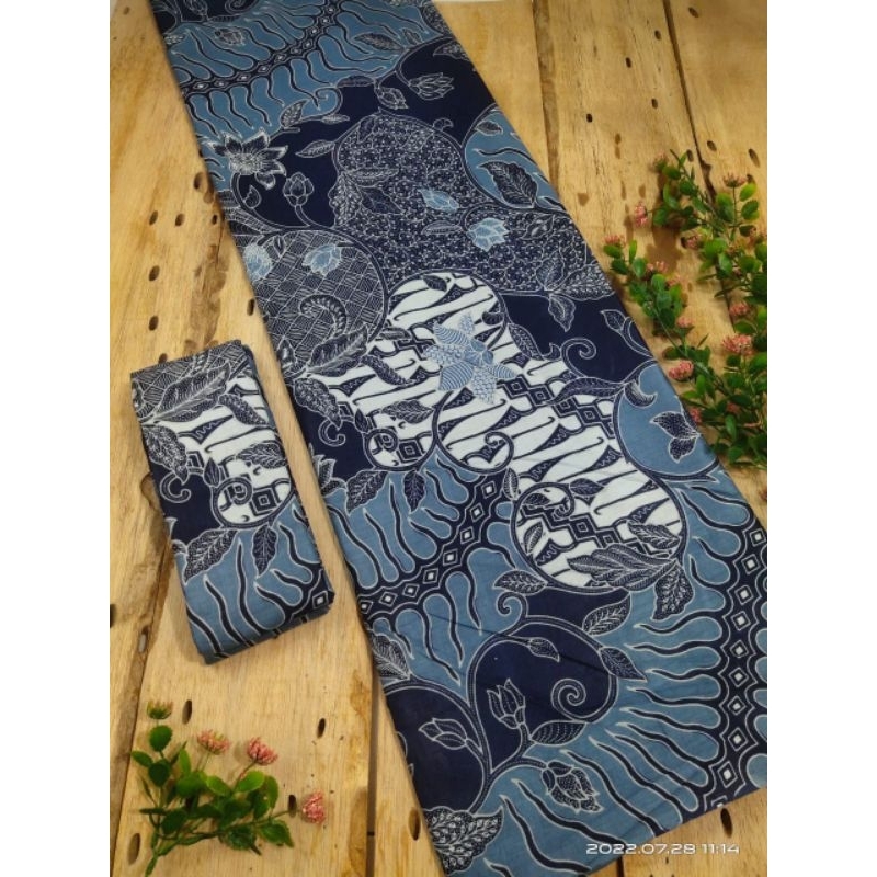 KAIN BATIK WARNA BIRU MUDA BIRU LANGIT DODGER BLUE