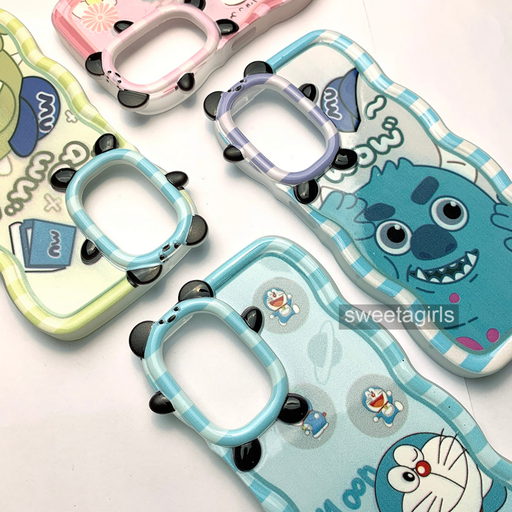 Softcase Wave Bumper Candy untuk Oppo A16 - Sweetacase.id - Casing Lucu - Kesing Cewek - Casing Lembut - Lucu - Gemoy