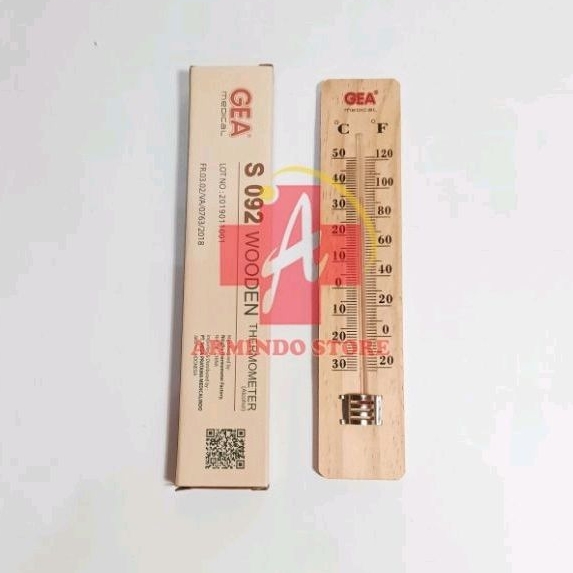 Thermometer Suhu Ruang Kayu Termometer Ruangan