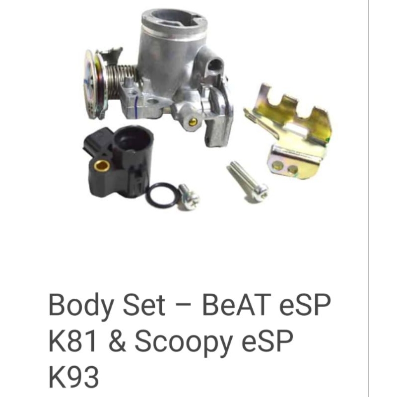 throttle body set tps karbu tb beat esp scoopy esp stater halus