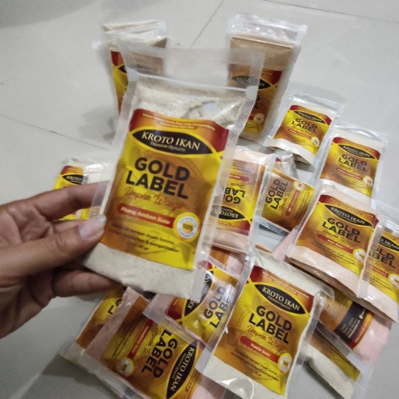 Umpan Wangi Kroto ikan Gold Label
