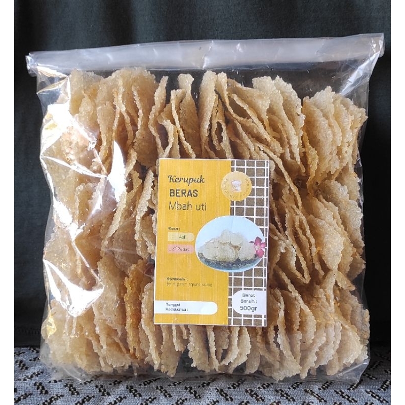 

Krupuk Beras 500 gram