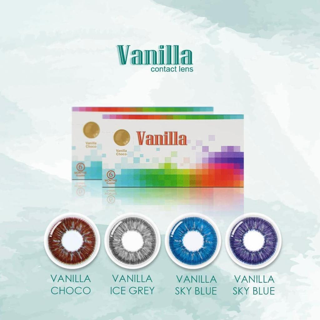 Softlens VANILLA CLASSIC 14,2 MM Normal Minus By Omega / Soflen Vanilla Classic / Vanilla Classic By Omega / Soflens Vanilla / Soflen Promo / Softlens Murah