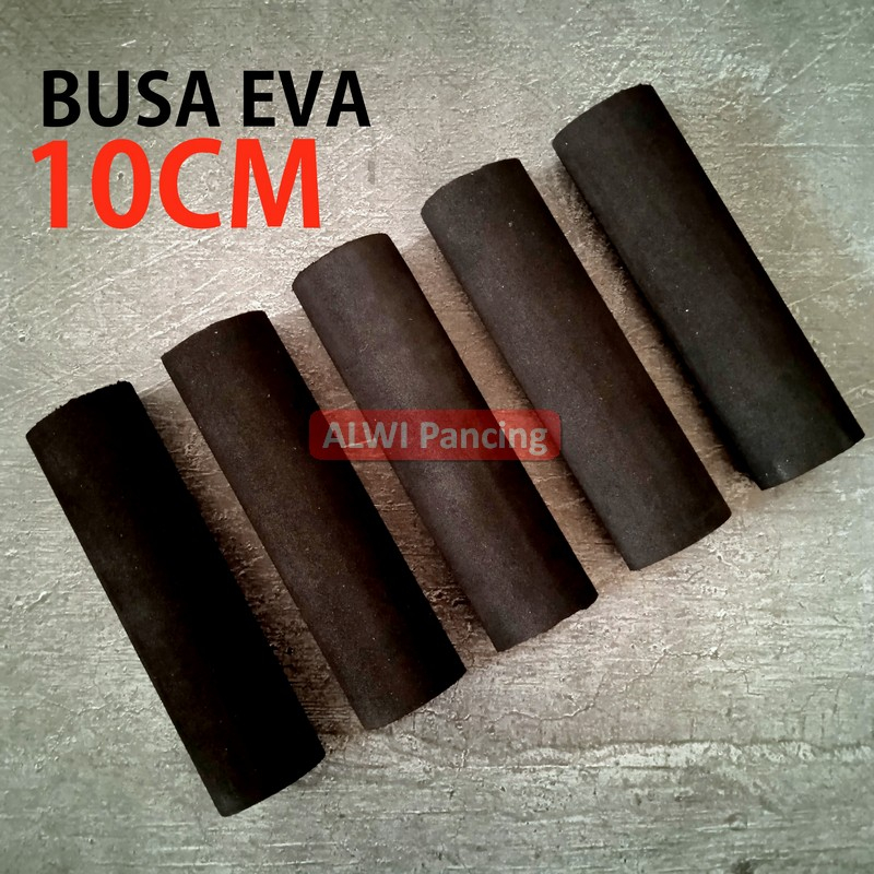 BUSA EVA 10CM JORAN CUSTOM ~ Gagang Busa Hitam Joran