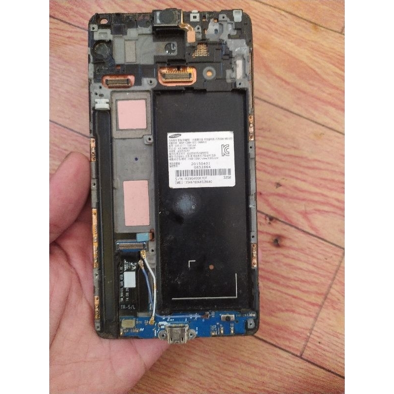 lcd Samsung note 4 ory