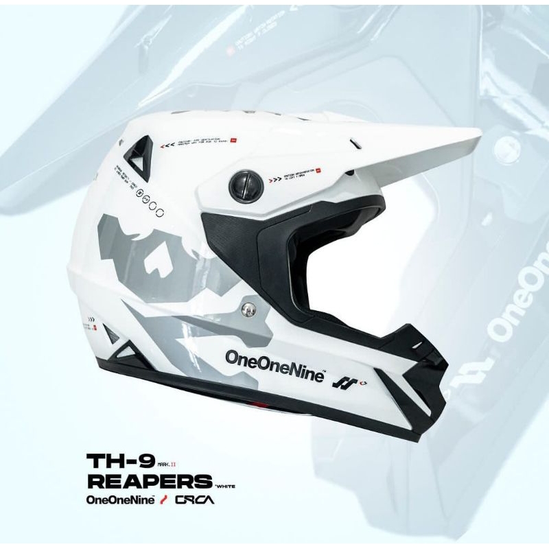 HELM CROSS/SUPERMOTO RSV ORCA TH9 & VORTEX LIMITED EDITION