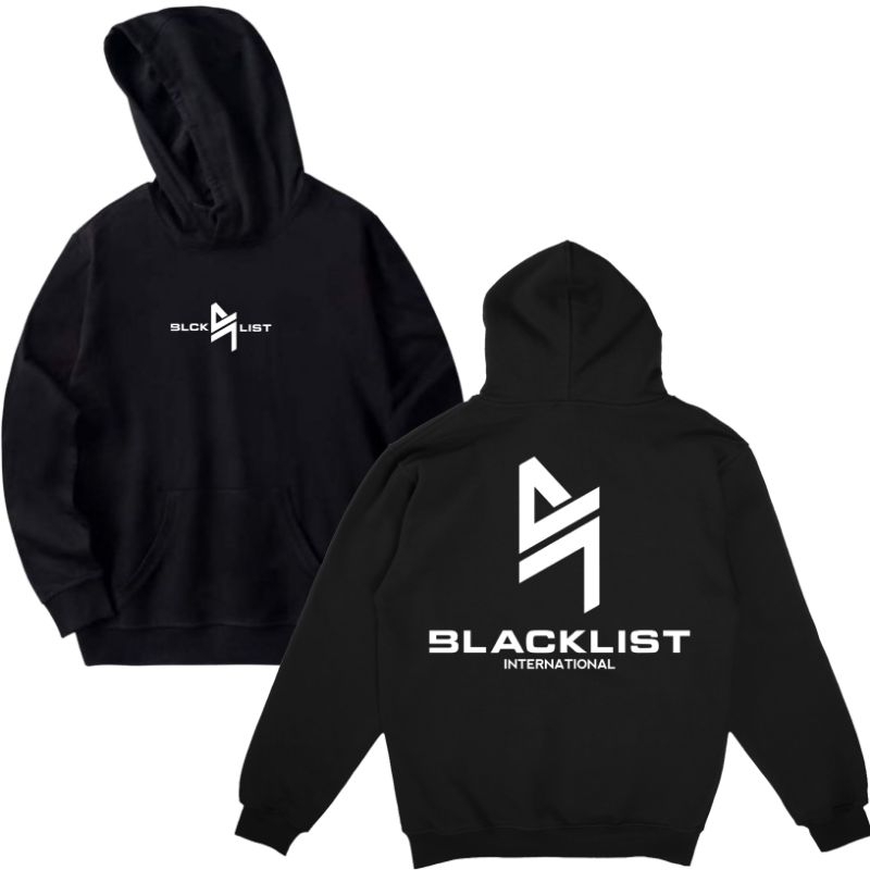 Jaket Sweater Hoodie Blacklist PH MLBB Cotton Fleece