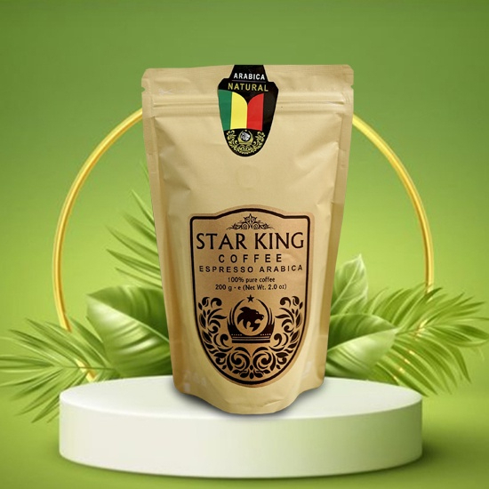 

Star King Coffee Arabica Natural Kopi Aceh 200gr
