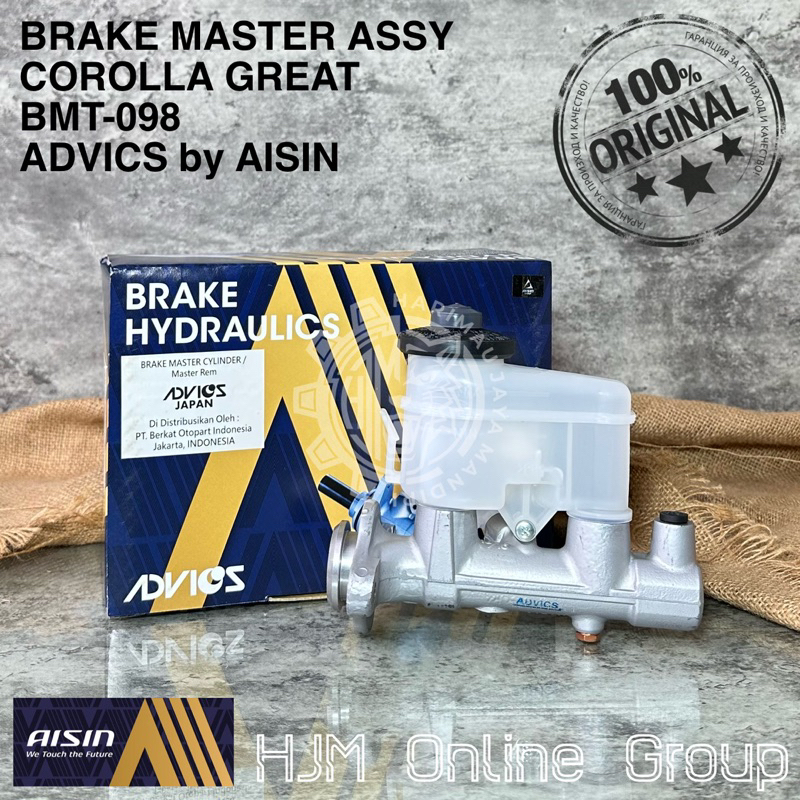 BRAKE MASTER BM ASSY - MASTER REM ATAS COROLLA GREAT ADVICS by AISIN