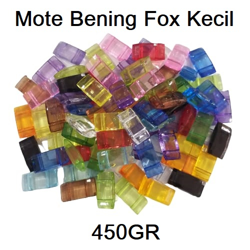 MOTE MANIK FOX KECIL BENING / MANIK AKRILIK FOX KECIL / MOTE AKRILIK BENING HARGA /450GR