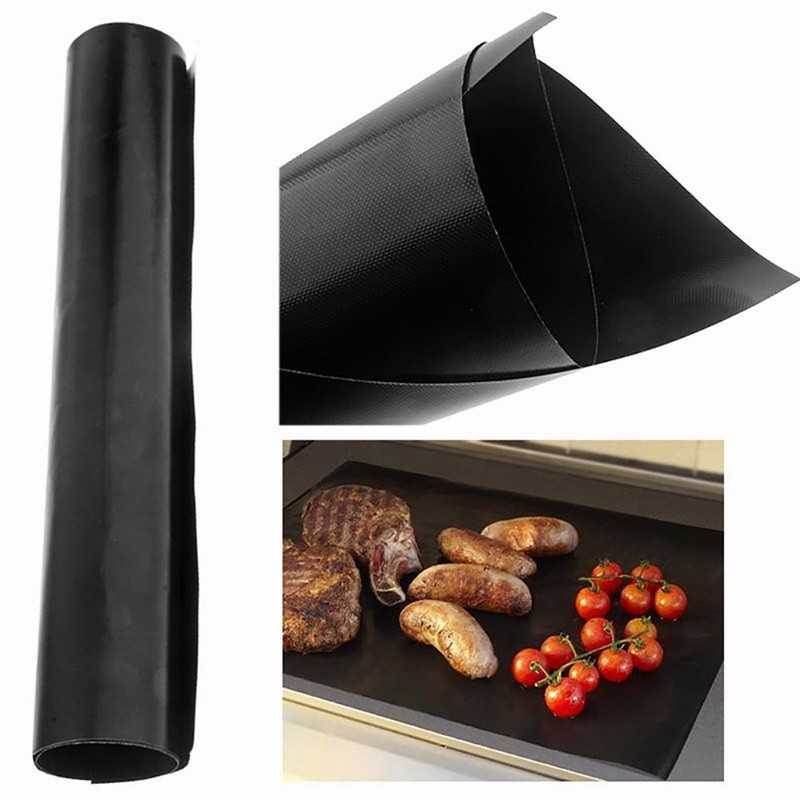 Gaolou Alas Panggang BBQ Grill Mat Non Stick Oven Oil Proof 2 PCS