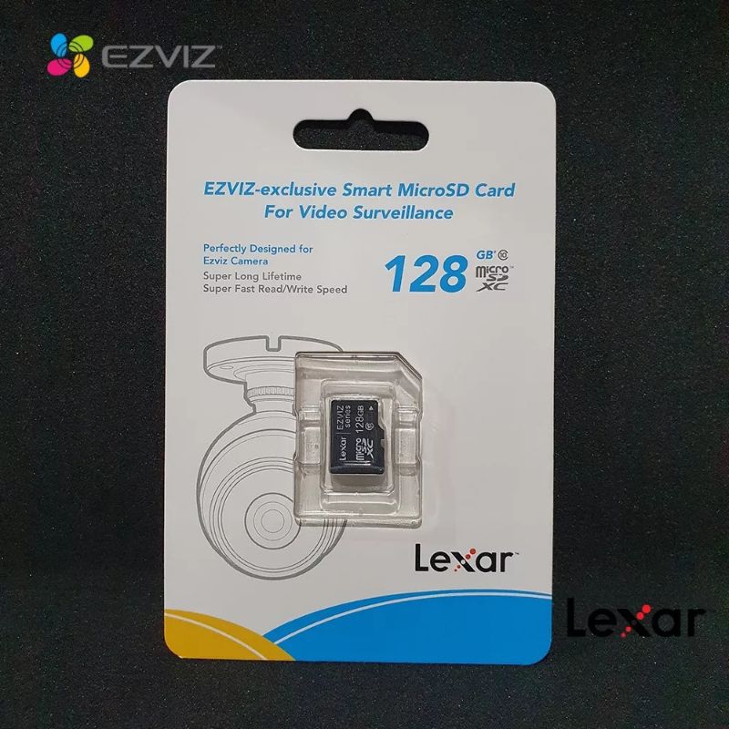 READY STOK !! Ezvis Mikro SD Card 128GB  Class 10 Lexsar memory