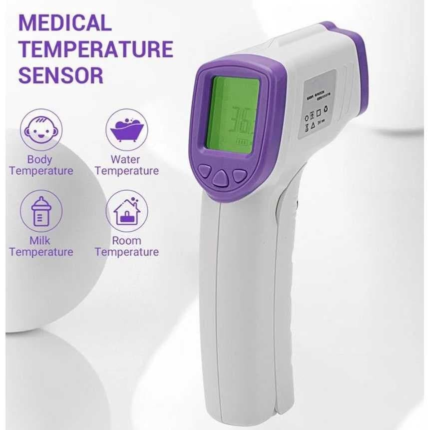 Thermometer Suhu Tubuh Temperatur Sensor Digital Infrared Non Contact