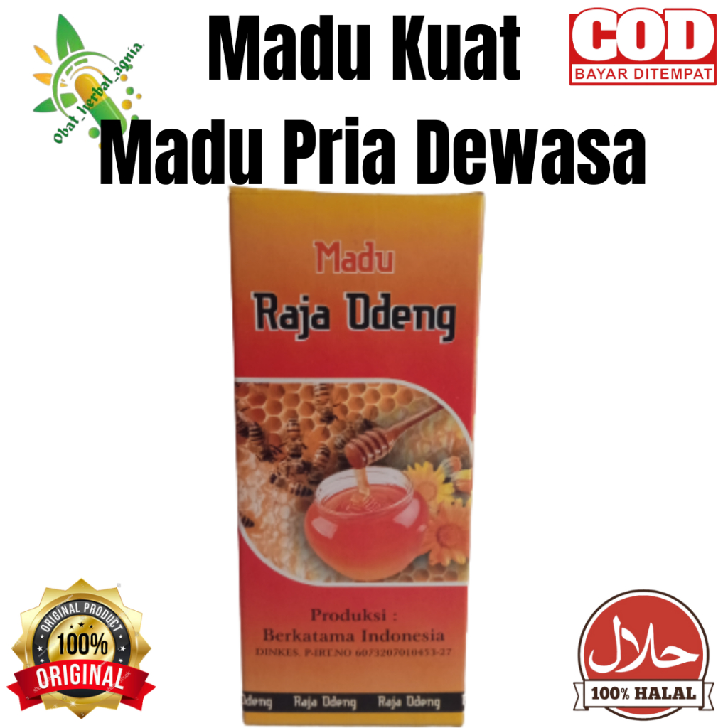 Obat Kuat Pria Dewasa Berstamina Ahh Madu Herbal Raja Odeng