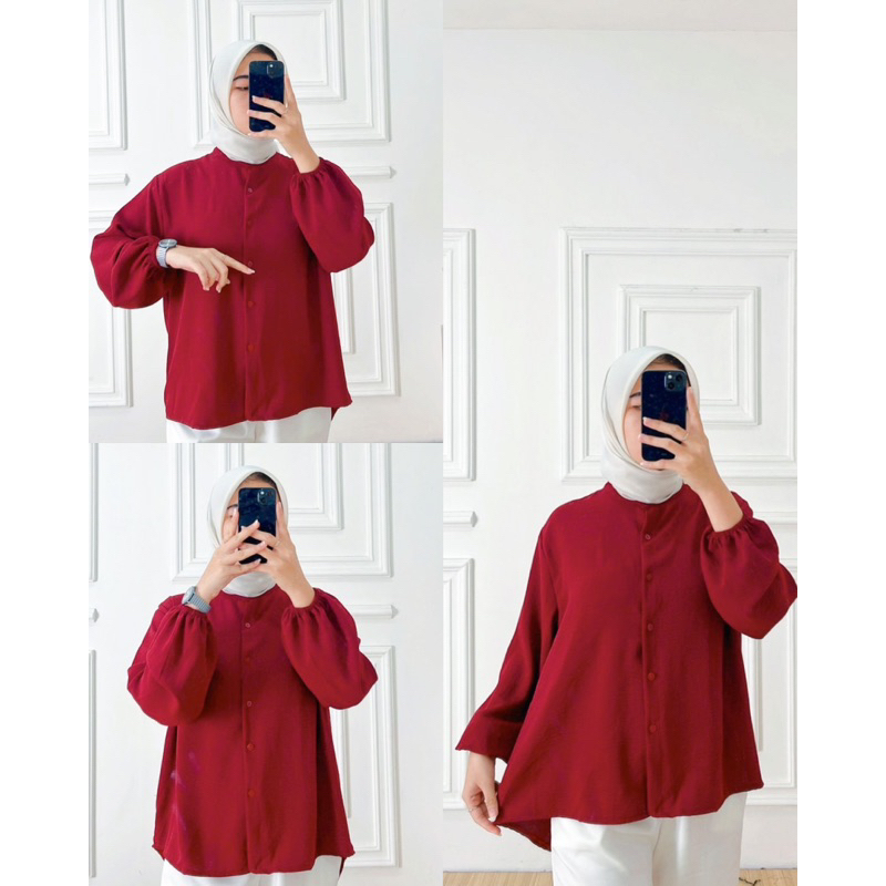 GFS  VELLA BLOUSE PREMIUM CRINCLE